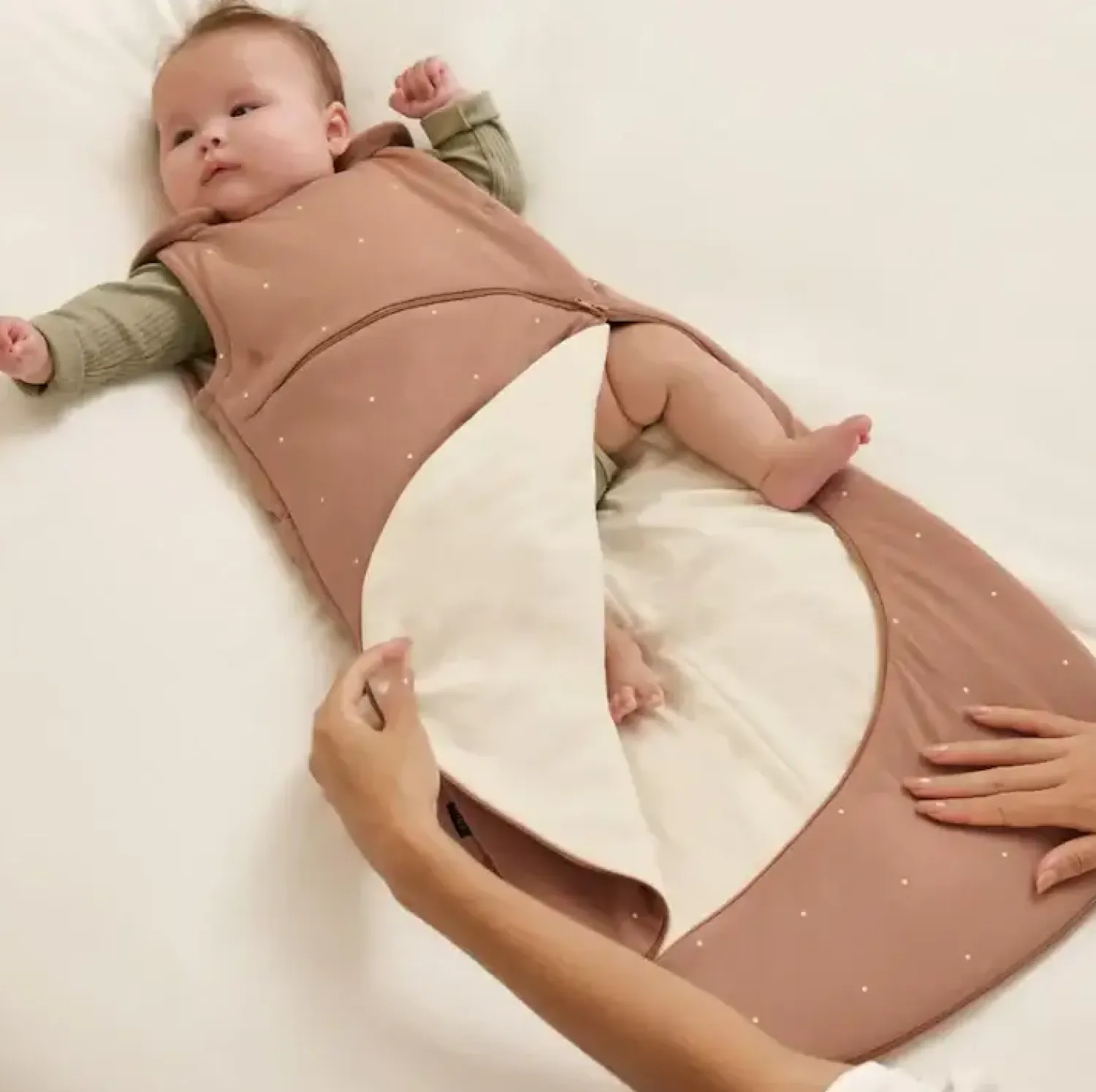Śpiworki Do Spania|Śpiworki Do Spania | Snüz Śpiworek SnuzPouch - Blush dot