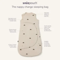Śpiworki Do Spania|Śpiworki Do Spania | Snüz Śpiworek SnuzPouch - Sand cloud