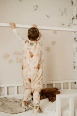 Śpiworki Do Spania | Sleepee Śpiworek z nóżkami Bohemian Sand - Bohemian Botanic