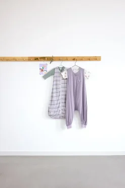 Śpiworek z nogawkami 0,5 TOG - Cat, Pastel lilac
