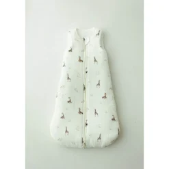Śpiworek z organicznego muślinu 2.5 TOG - giraffes