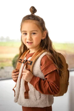 Plecaki I Torebki Dziecięce|Plecaki I Torebki Dziecięce | KIDZROOM Plecak dla dzieci Beary Excited Brown