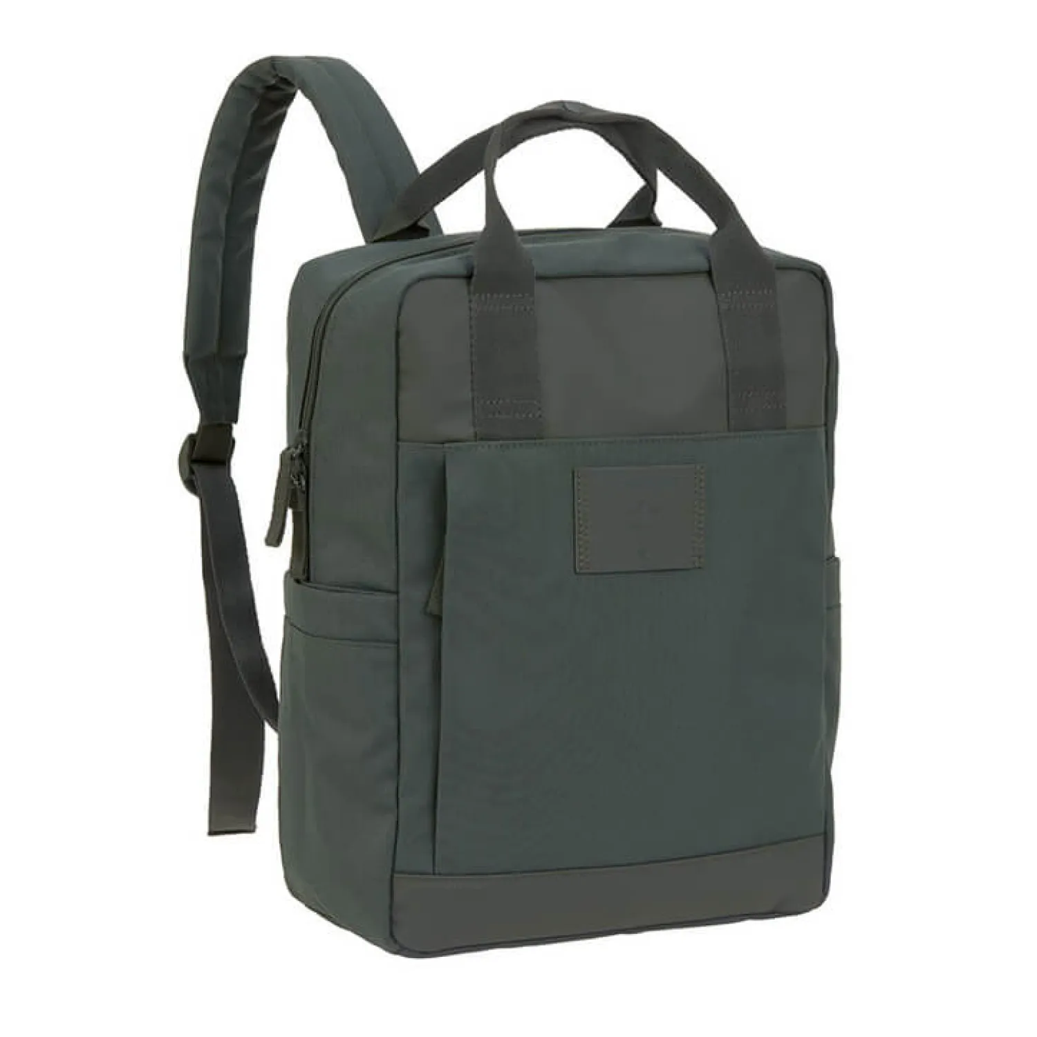 Torby I Plecaki Do Wózka|Torby I Plecaki Do Wózka | Lassig Plecak dla mam kwadratowy z akcesoriami Vividal Backpack dark olive