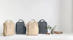 Torby I Plecaki Do Wózka|Torby I Plecaki Do Wózka | Lassig Plecak dla mam kwadratowy z akcesoriami Vividal Backpack dark olive