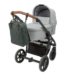 Torby I Plecaki Do Wózka|Torby I Plecaki Do Wózka | Lassig Plecak dla mam kwadratowy z akcesoriami Vividal Backpack dark olive