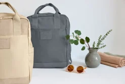 Torby I Plecaki Do Wózka|Torby I Plecaki Do Wózka | Lassig Plecak dla mam kwadratowy z akcesoriami Vividal Backpack dark olive