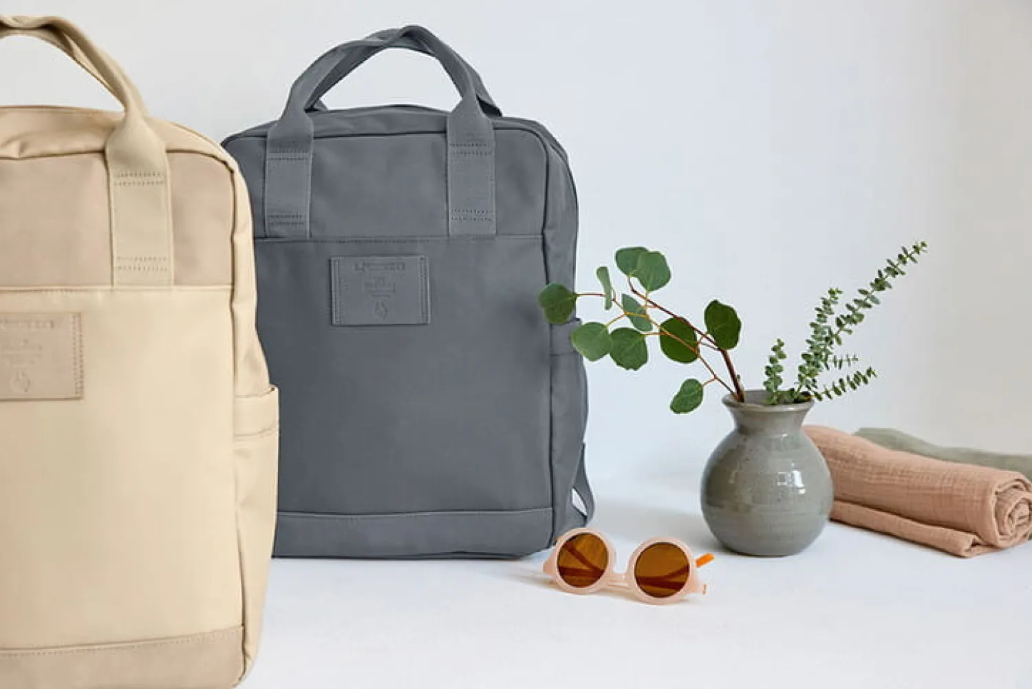 Torby I Plecaki Do Wózka|Torby I Plecaki Do Wózka | Lassig Plecak dla mam kwadratowy z akcesoriami Vividal Backpack dark olive