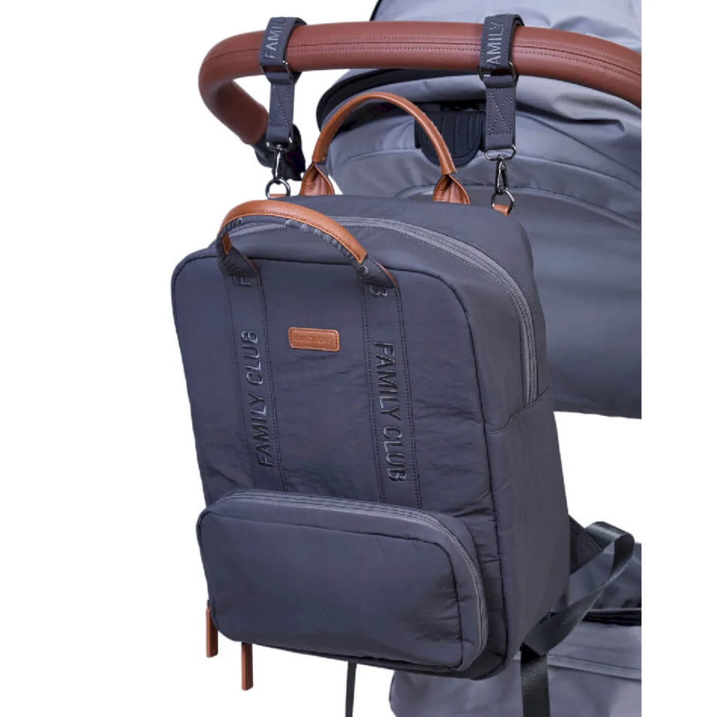 Plecak dla rodzica Family Club Signature Urban Dark Grey