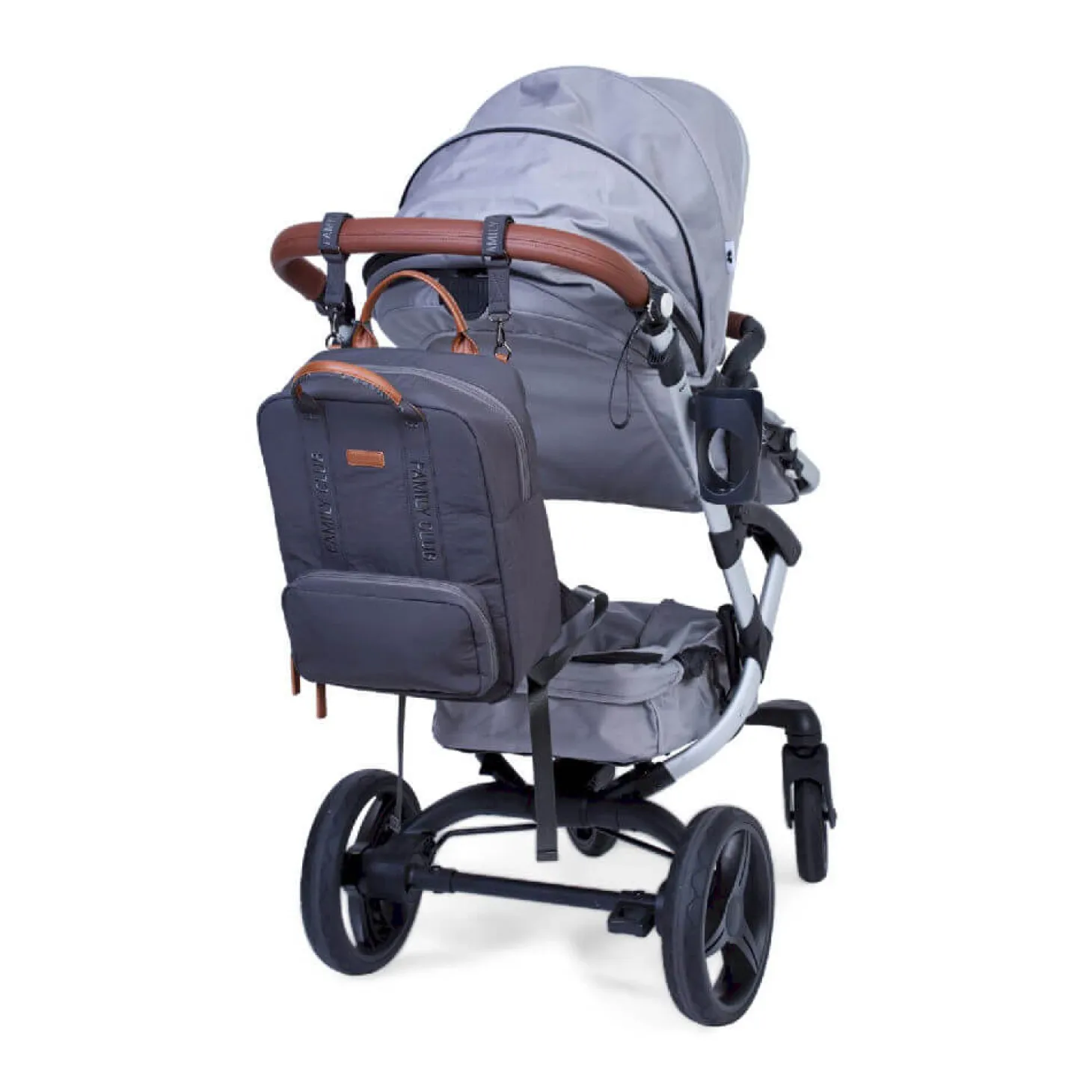 Plecak dla rodzica Family Club Signature Urban Dark Grey
