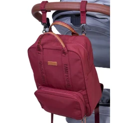 Plecak dla rodzica Family Club Signature Urban Burgundy