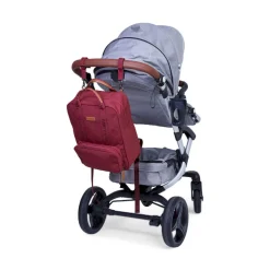 Plecak dla rodzica Family Club Signature Urban Burgundy
