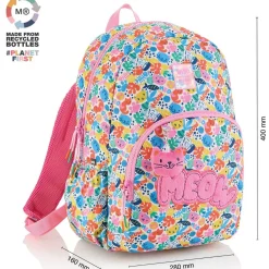 Plecak dwukomorowy Roma Matisse Cat, 24L