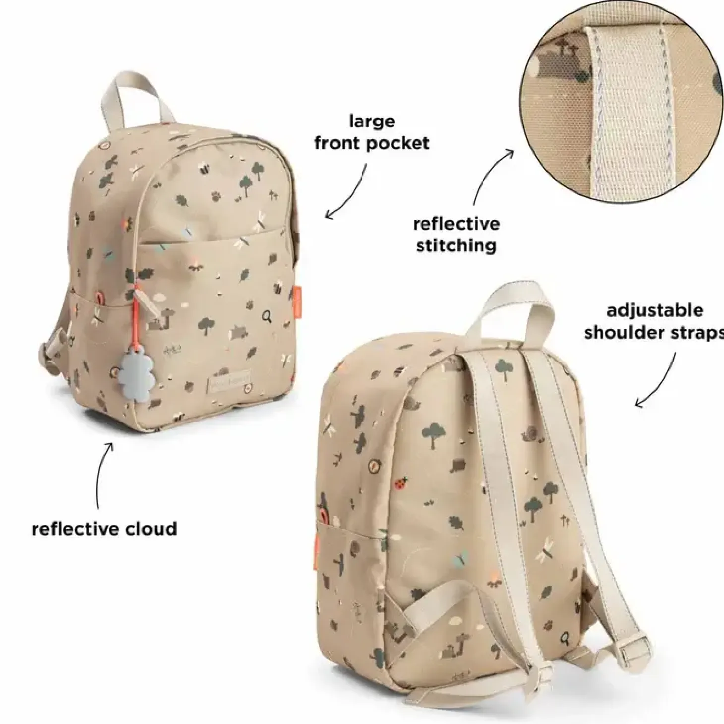 Plecak dziecięcy 7,5 l Tiny Trails Sand
