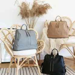 Torby I Plecaki Do Wózka|Torby I Plecaki Do Wózka | Joissy Plecak i torba dla mamy 2w1 MINI black 2.0