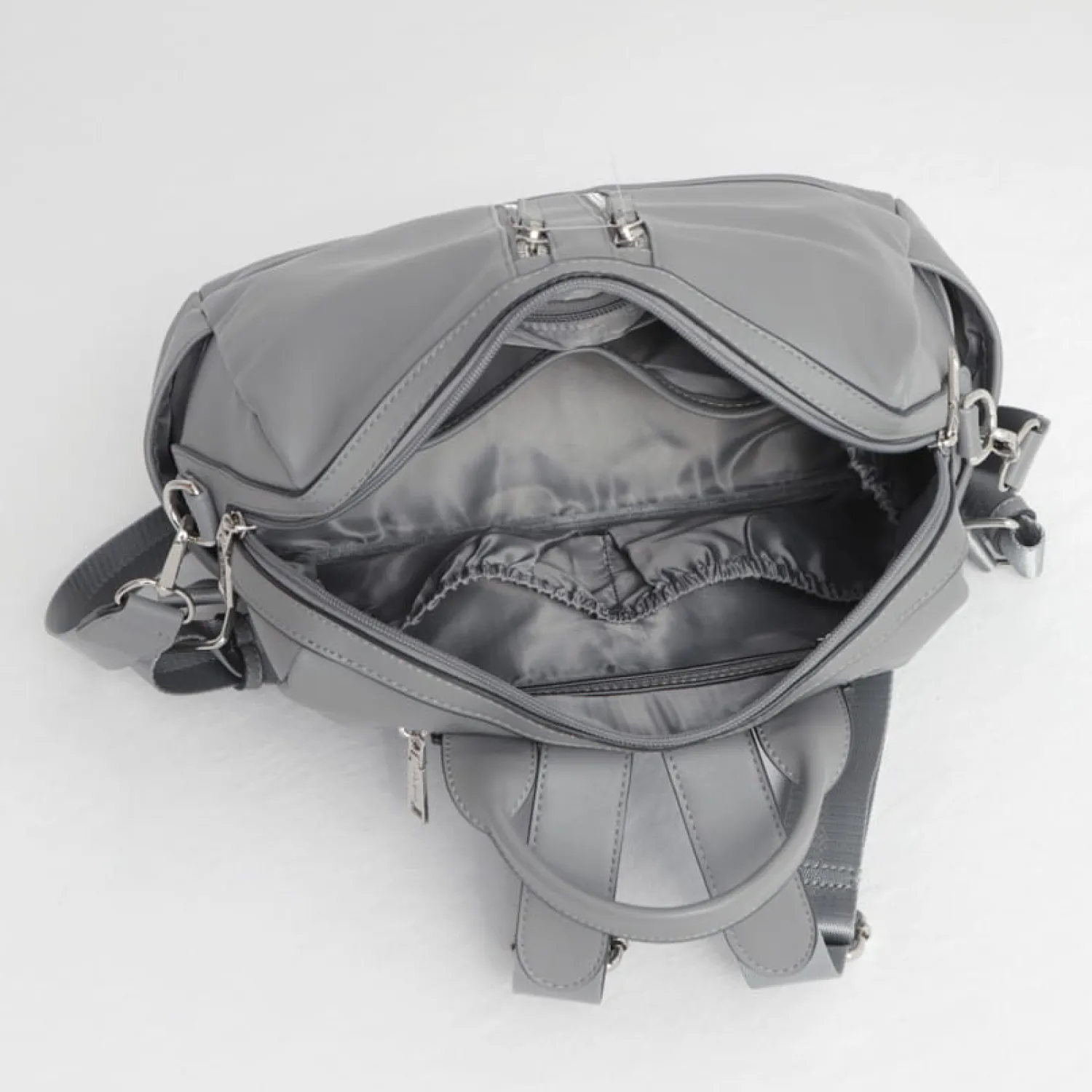 Torby I Plecaki Do Wózka|Torby I Plecaki Do Wózka | Joissy Plecak i torba dla mamy 2w1 MINI cool grey