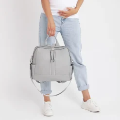 Torby I Plecaki Do Wózka|Torby I Plecaki Do Wózka | Joissy Plecak i torba dla mamy 2w1 MINI cool grey