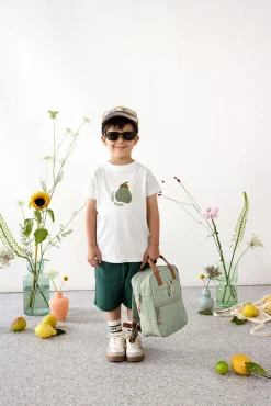 Plecaki I Torebki Dziecięce|Plecaki I Torebki Dziecięce | Lassig Plecak mini kwadratowy Little Gang Light khaki