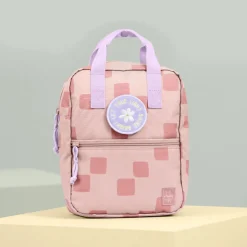 Plecak mini kwadratowy Pattern Party Rose