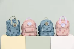 Plecak mini kwadratowy Pattern Party Blue
