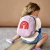 Plecak mini sztruks, Little Gang - Rainbow lilac