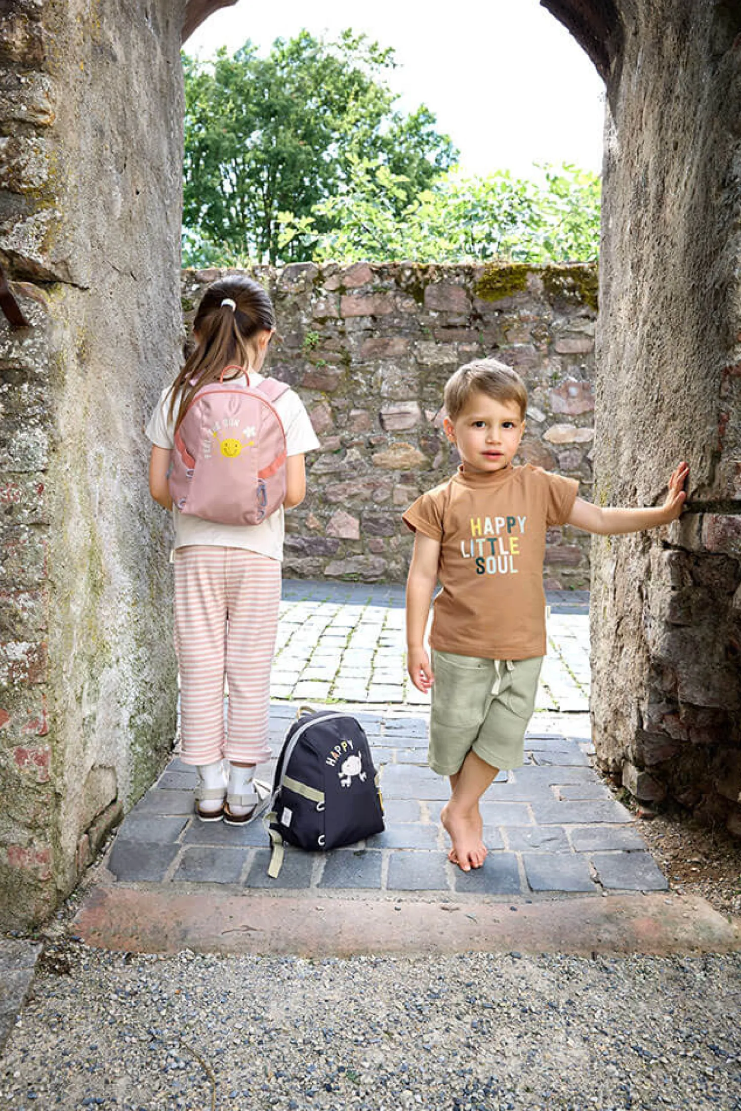 Plecaki I Torebki Dziecięce|Plecaki I Torebki Dziecięce | Lassig Plecak mini Tiny Outdoor Sunshine peach