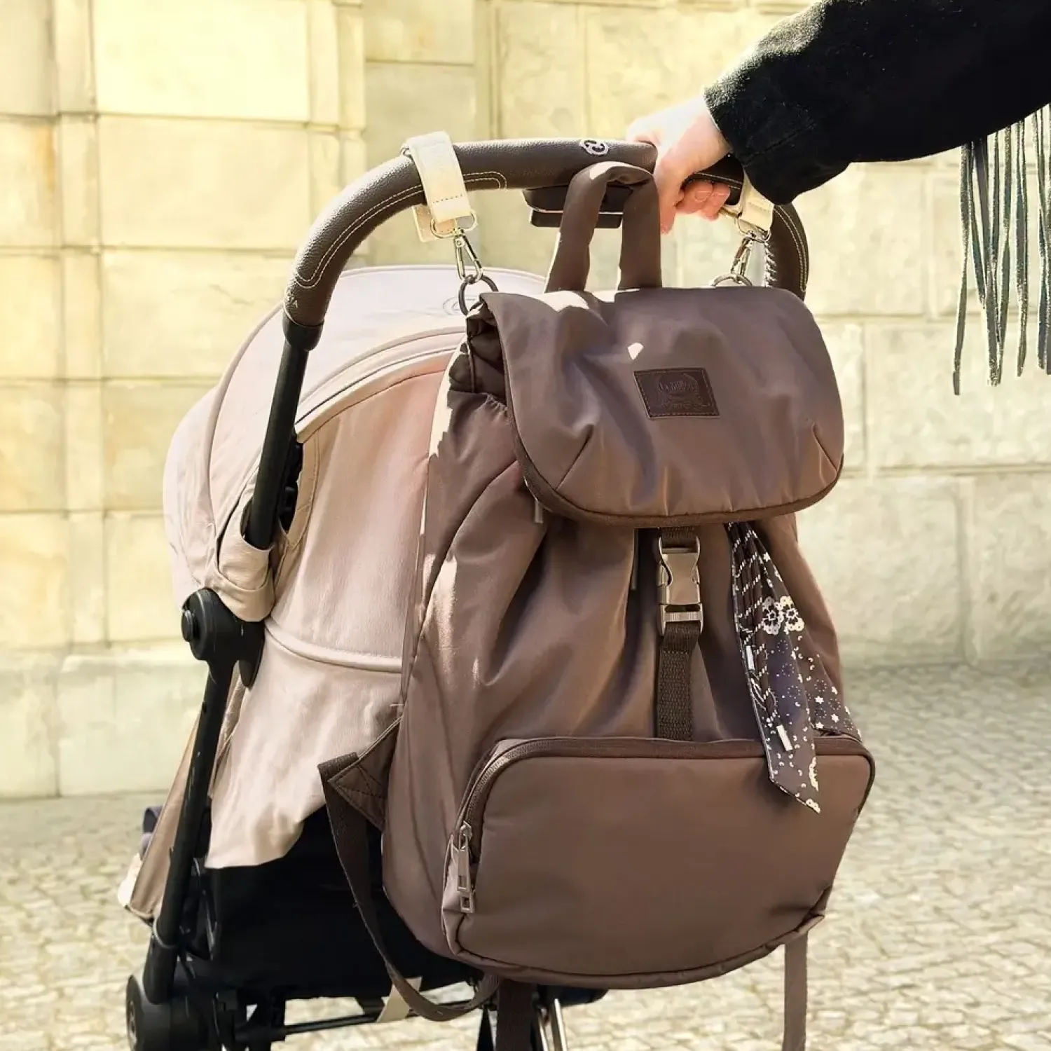 Torby I Plecaki Do Wózka|Torby I Plecaki Do Wózka | La Millou Plecak Puffer BROWN