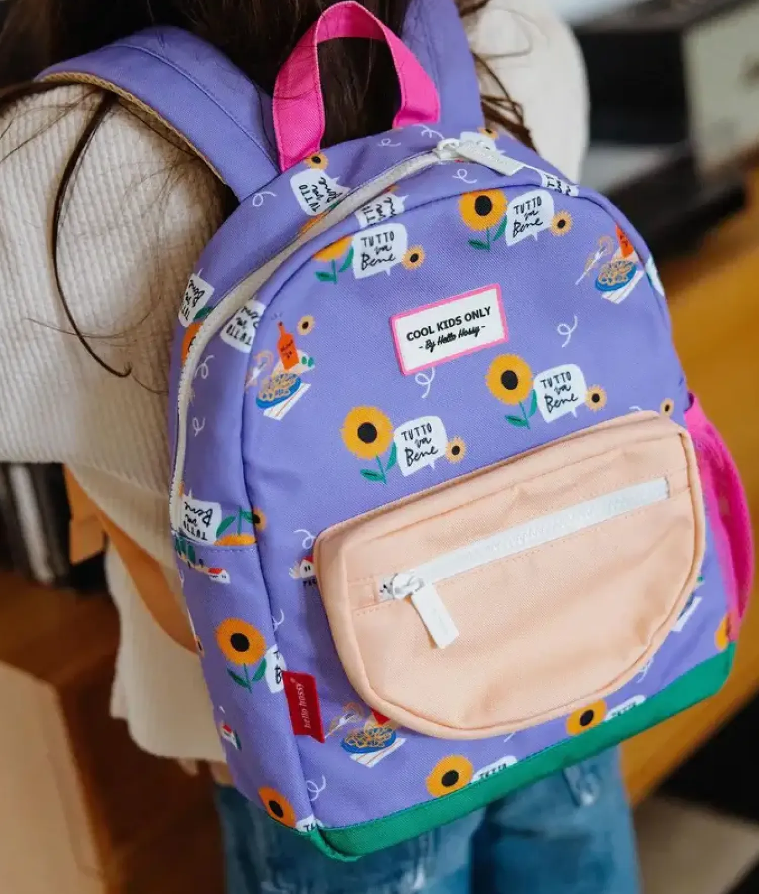 Plecaki I Torebki Dziecięce|Plecaki I Torebki Dziecięce | Hello Hossy Plecak Sunflower