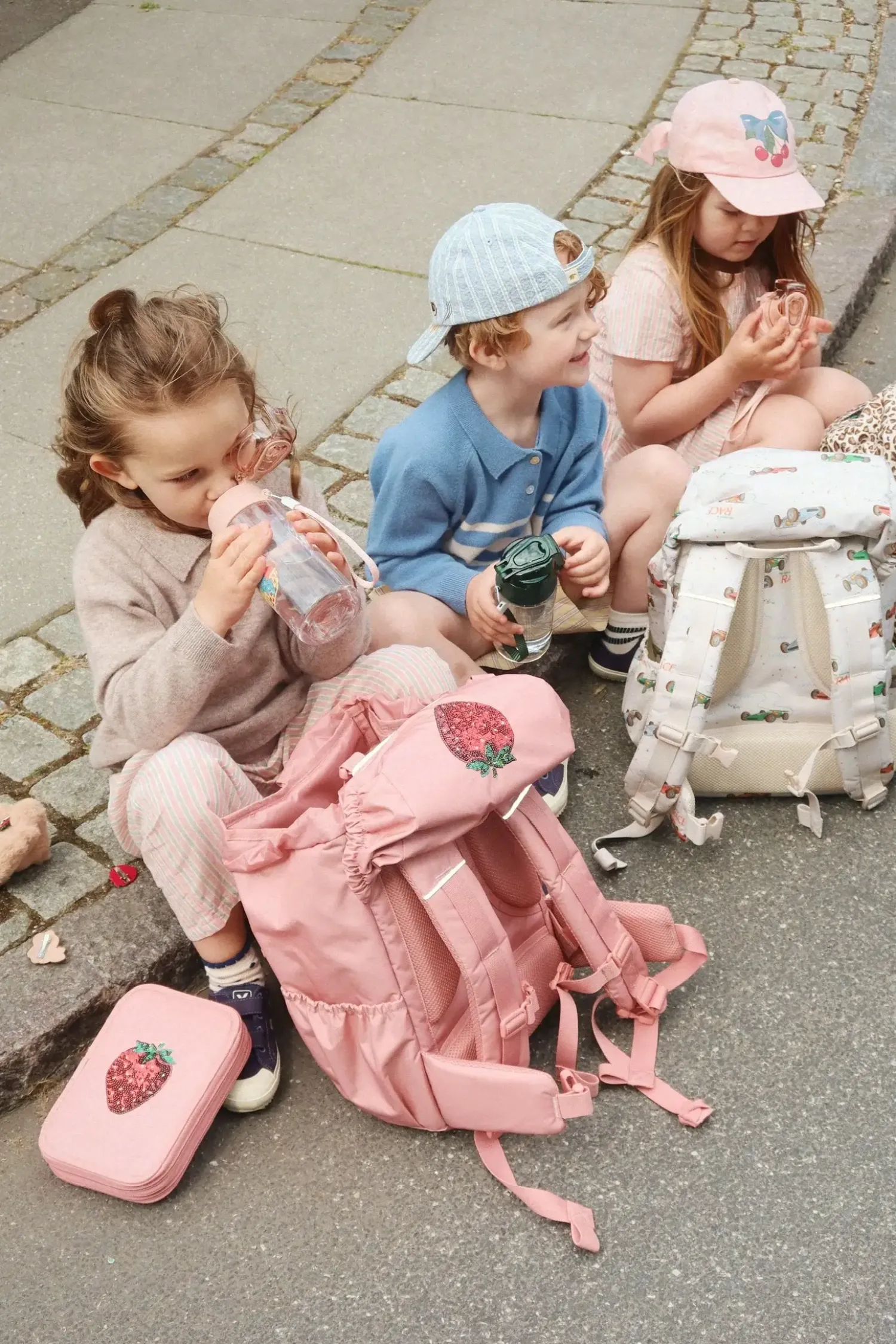 Plecaki I Torebki Dziecięce|Plecaki I Torebki Dziecięce | Konges slojd Plecak szkolny Clover - rosette