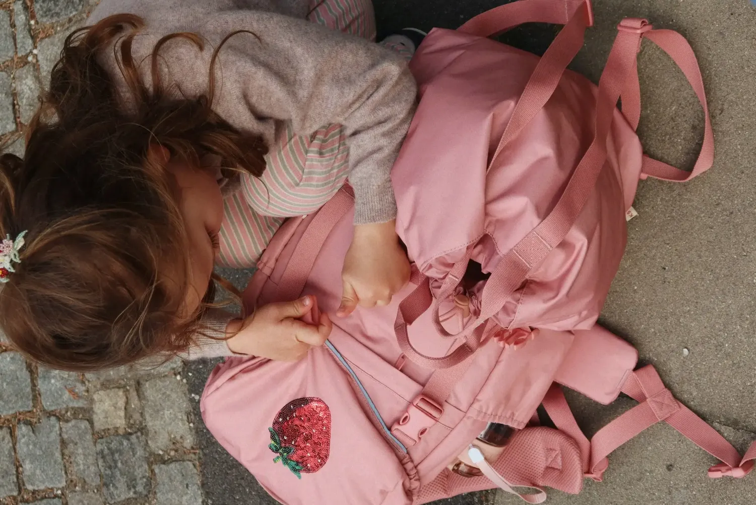 Plecaki I Torebki Dziecięce|Plecaki I Torebki Dziecięce | Konges slojd Plecak szkolny Clover - rosette