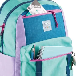Plecak trzykomorowy Amsterdam Rider Purple 28L