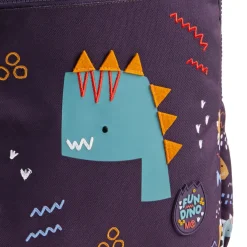 Plecak trzykomorowy Lizbona Wesołe Dinozaury 14L