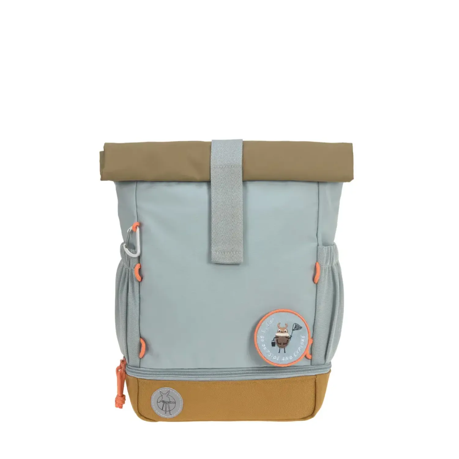 Plecaki I Torebki Dziecięce|Plecaki I Torebki Dziecięce | Lassig Plecak zwijany Mini Rolltop Nature, light blue