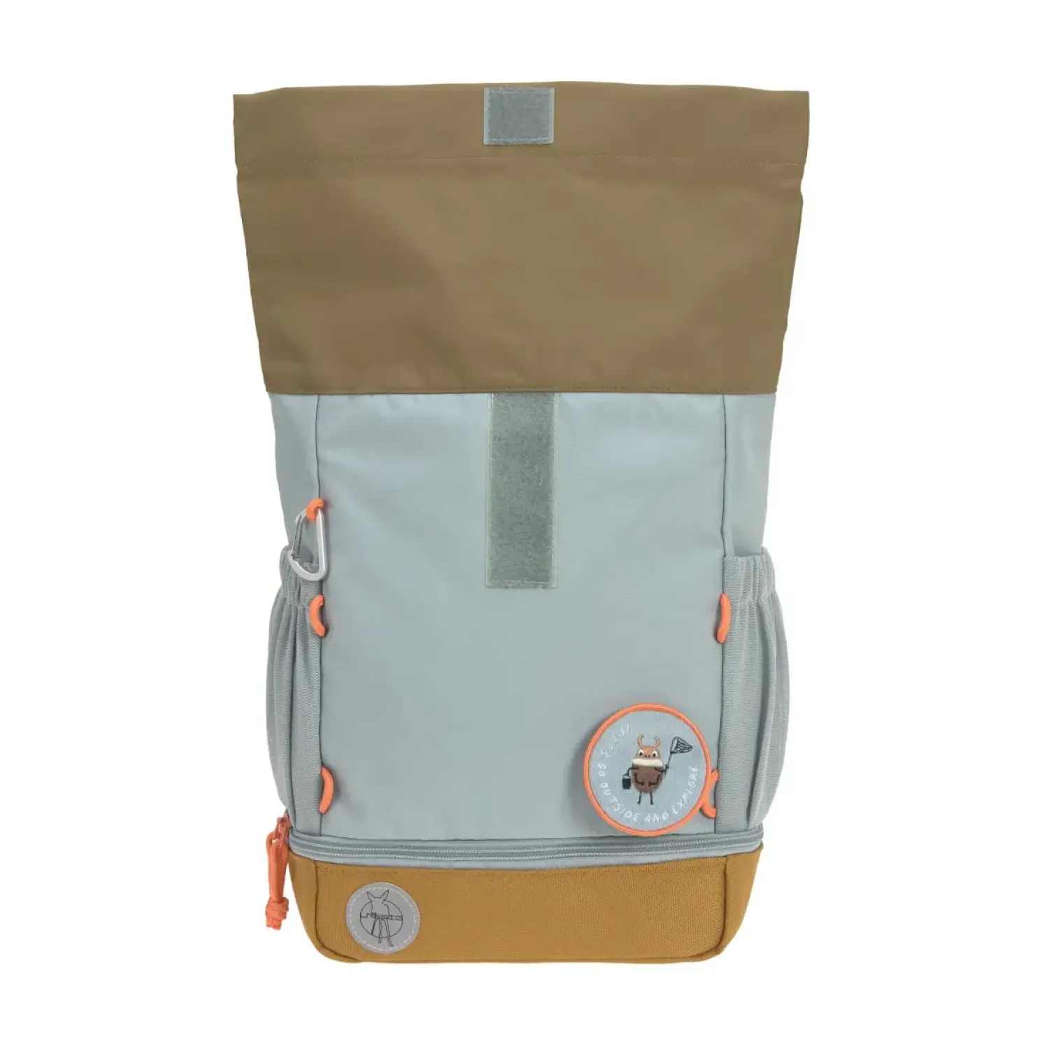Plecaki I Torebki Dziecięce|Plecaki I Torebki Dziecięce | Lassig Plecak zwijany Mini Rolltop Nature, light blue