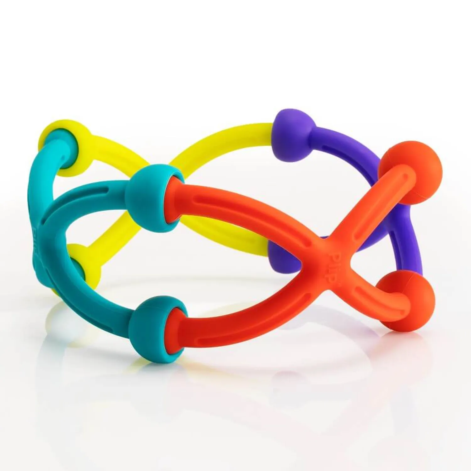 6 Lat+|3 Lata + | Fat Brain Toys Plip Silikonowe Klocki