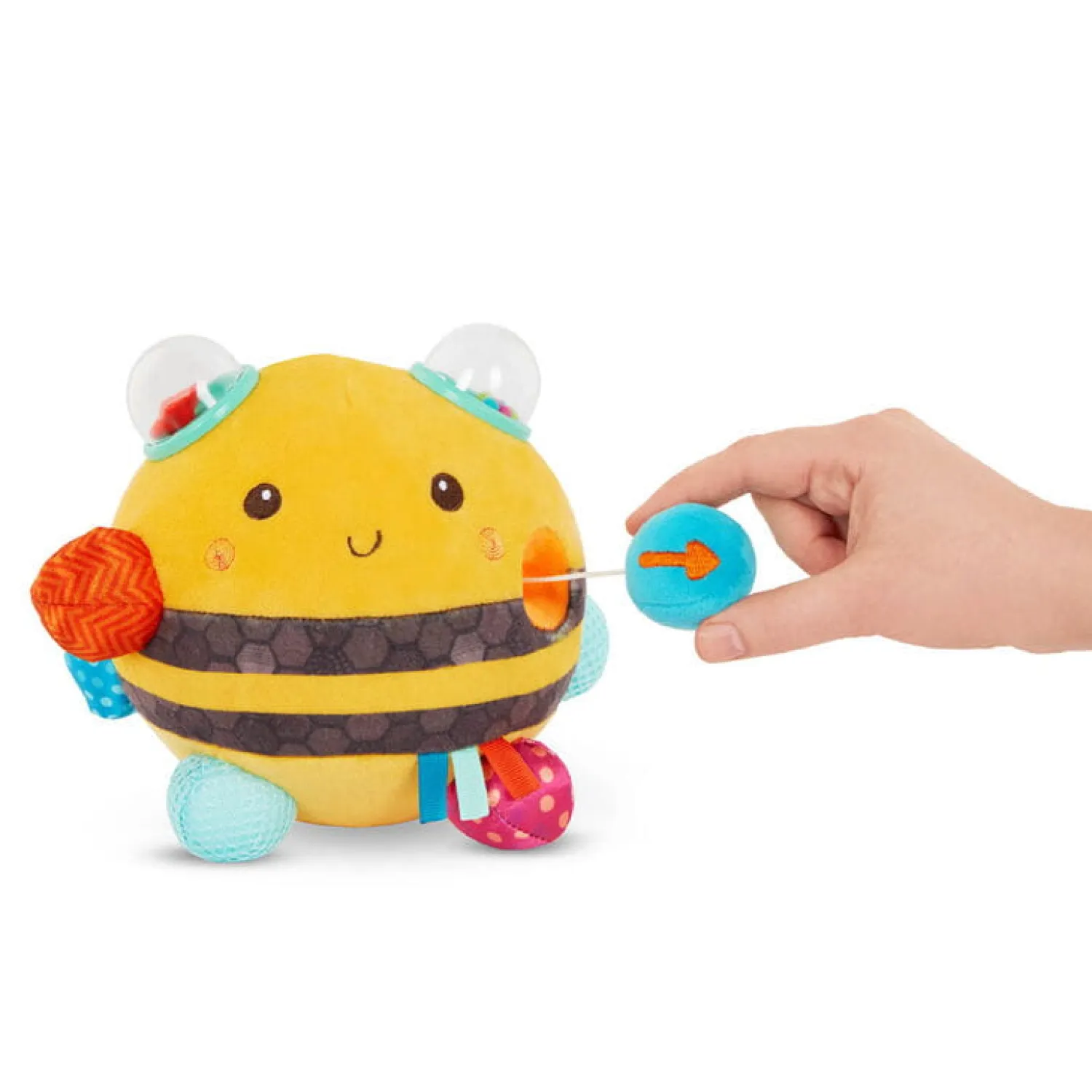 Sensoryczne | B.Toys Pluszowa Pszczółka z niespodziankami sensorycznymi