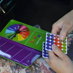 Idealne W Podróży|6 Lat+ | The Purple Cow Podróżna gra magnetyczna - Państwa-Miasta