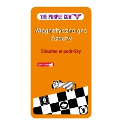 Idealne W Podróży|6 Lat+ | The Purple Cow Podróżna gra magnetyczna - Szachy