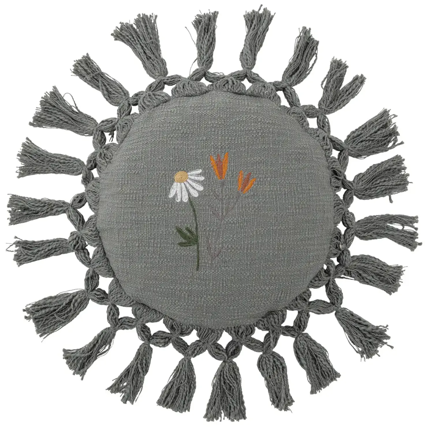 Dekoracje Dziecięce|Poduszki Ozdobne | Bloomingville Mini Poduszka dekoracyjna Elinna - Grey
