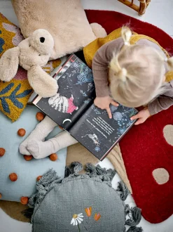 Dekoracje Dziecięce|Poduszki Ozdobne | Bloomingville Mini Poduszka dekoracyjna Elinna - Grey