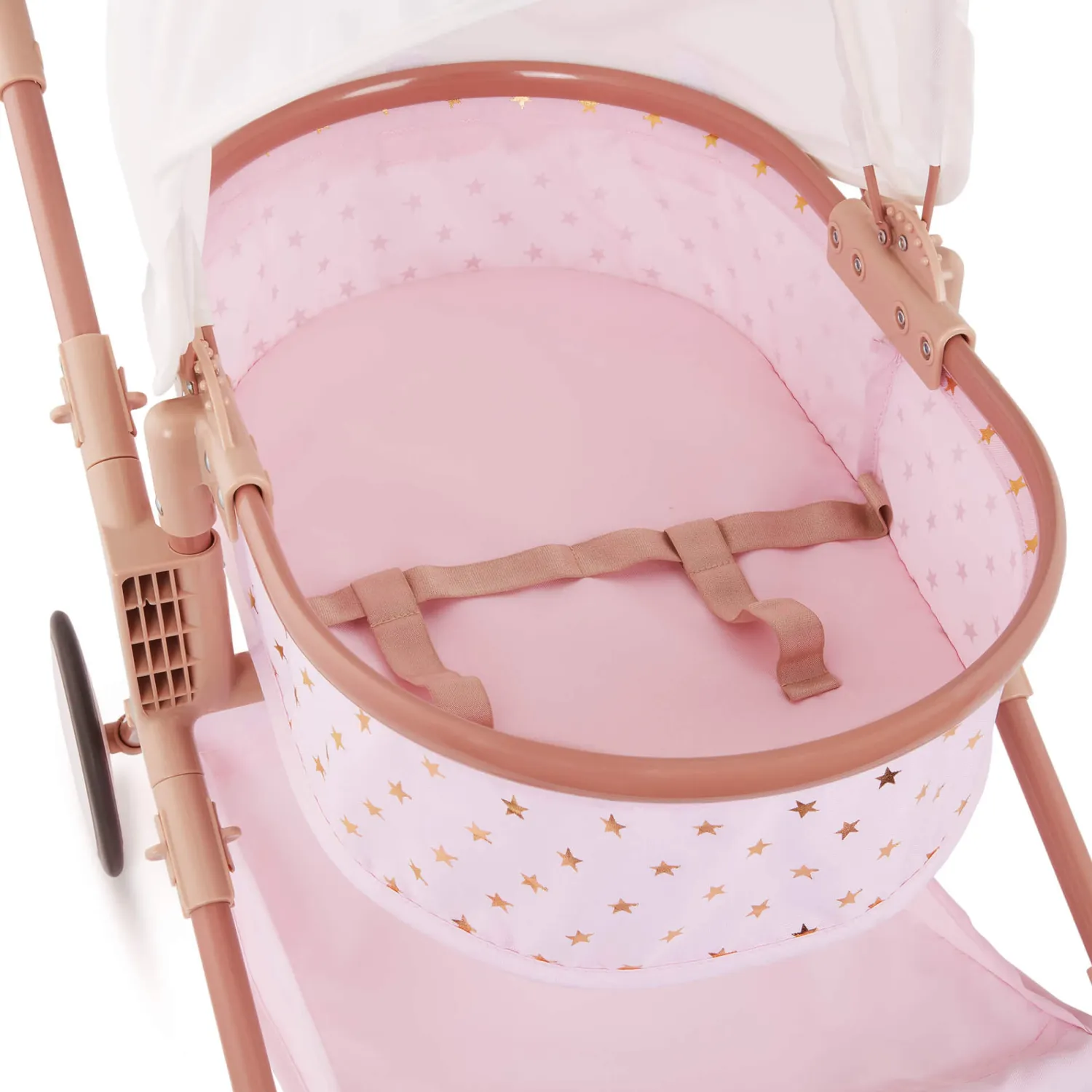 6 Lat+|4 Lata + | LullaBaby Podwójny głęboki WÓZEK dla lalek