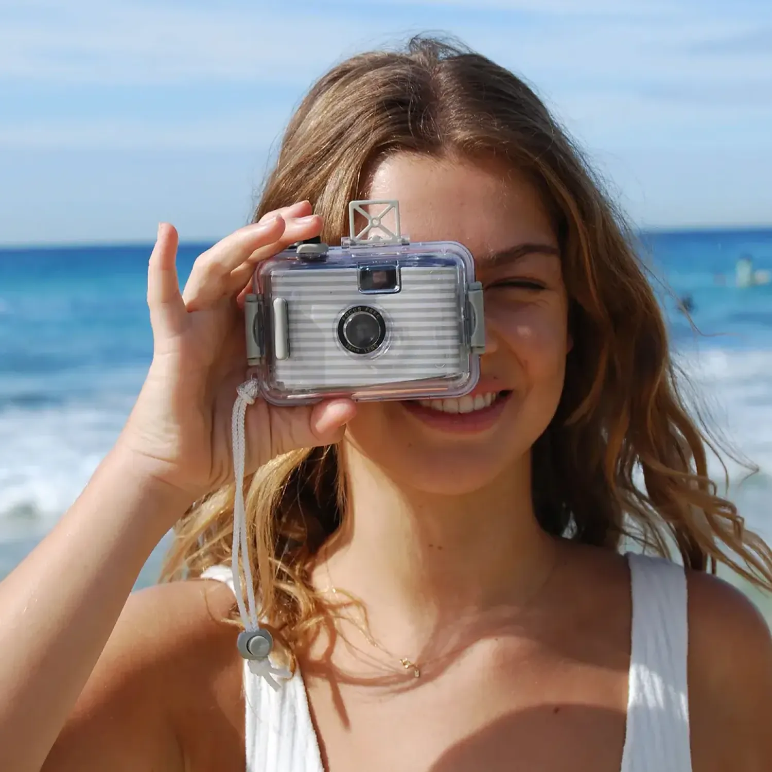6 Lat+|Do Kąpieli | Sunny Life Podwodny aparat analogowy - Seagrass