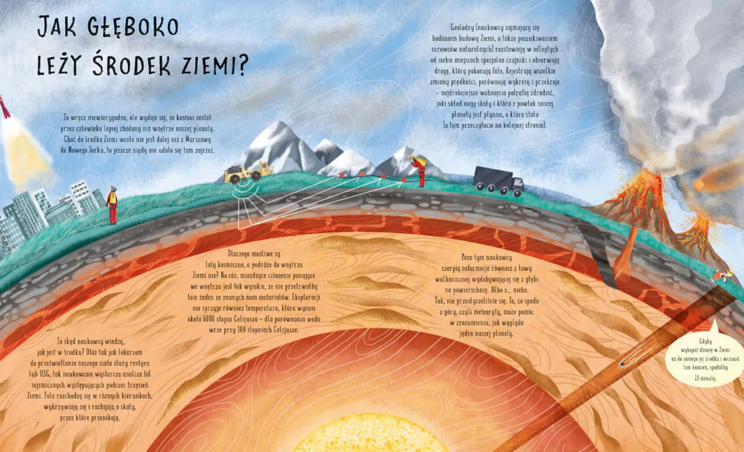 Pod ziemią, czyli co się kryje wewnątrz naszej planety