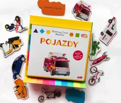 Ruchome Elementy|0-2 Lat | HarperCollins Pojazdy. Akademia mądrego dziecka. Kolorowy świat malucha