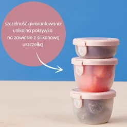 Przechowywanie Jedzenia|Przydatne Akcesoria | b.box Pojemniki na przekąski 3 szt., Forest