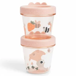 Lunchboxy|Przechowywanie Jedzenia | Done by Deer Pojemniki na żywność dla dzieci Tiny Farm Powder, 2 szt.