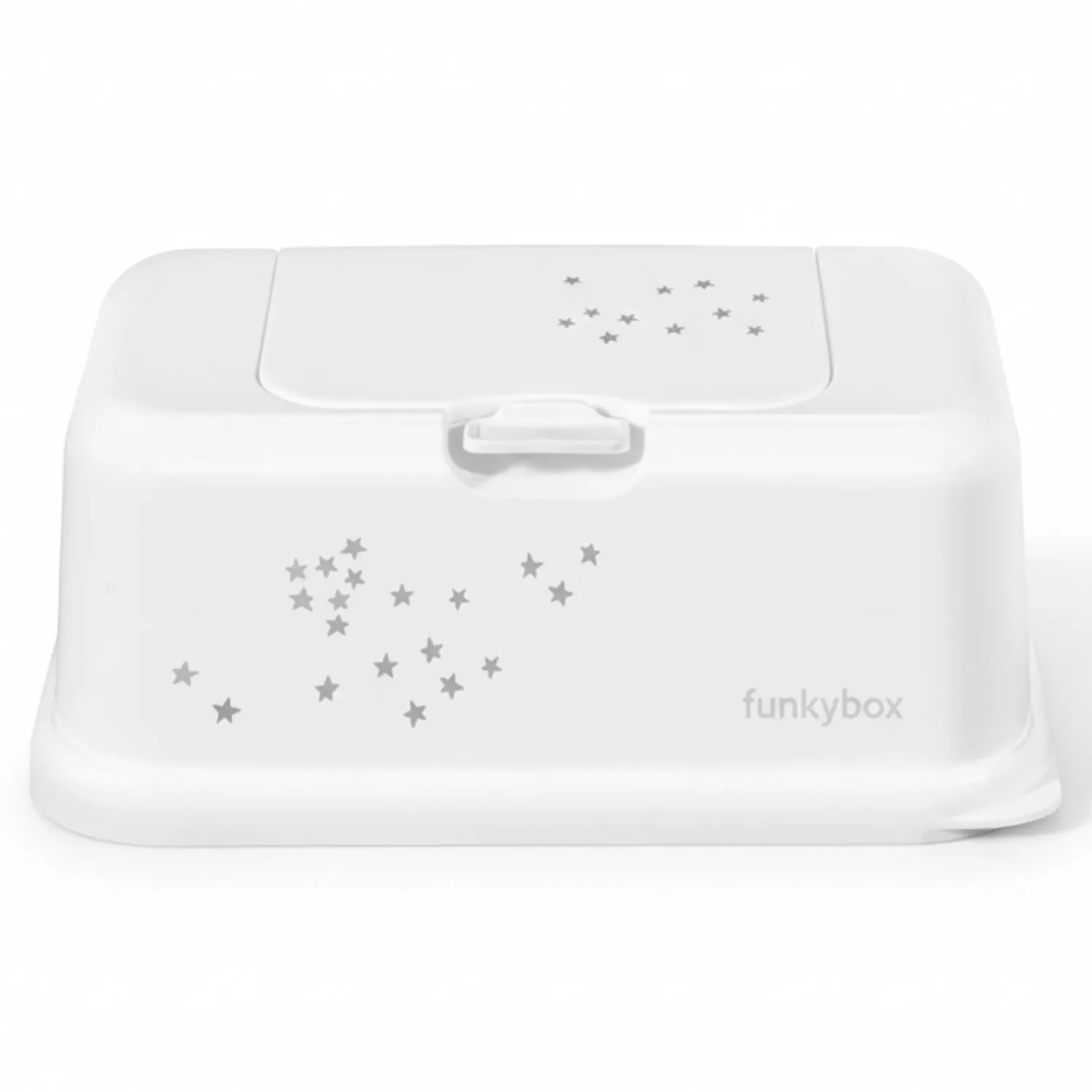 Mokre Chusteczki|Pojemniki Na Chusteczki | Funkybox Pojemnik na Chusteczki, White little stars