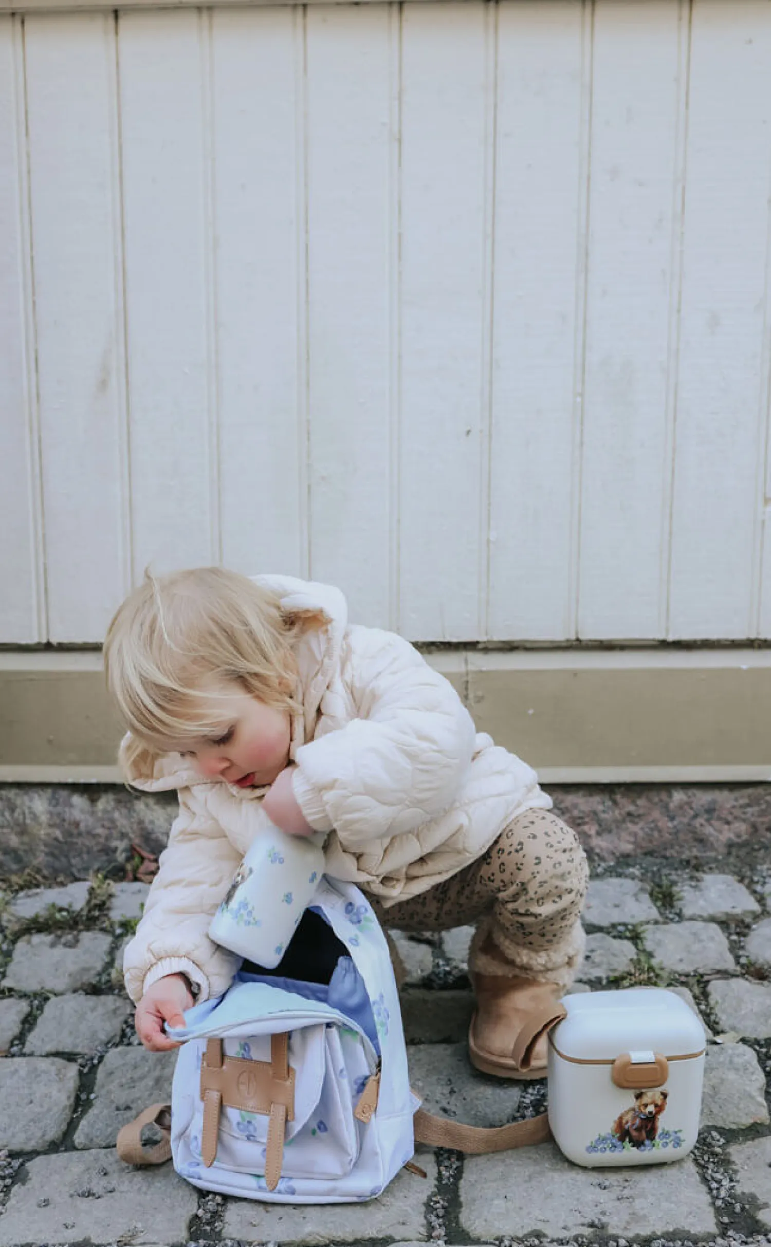 Lunchboxy|Przechowywanie Jedzenia | Elodie Details Pojemnik na drugie śniadanie i przekąski - Blueberry Bliss Billy