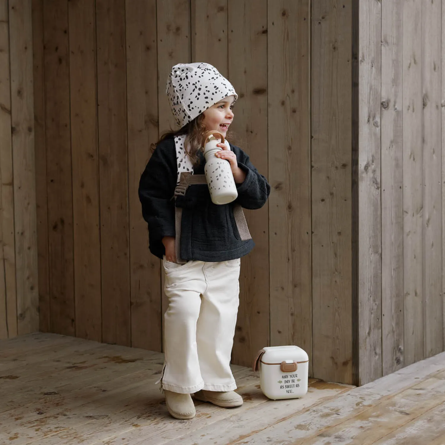 Lunchboxy|Przechowywanie Jedzenia | Elodie Details Pojemnik na drugie śniadanie i przekąski - Vanilla White