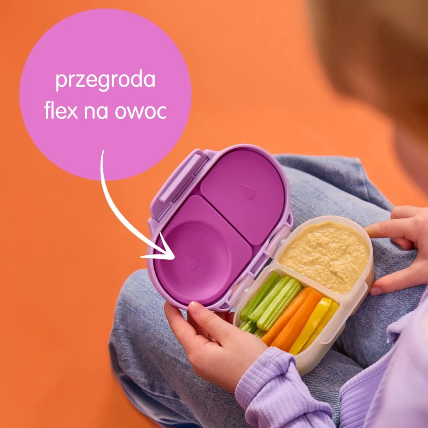 Lunchboxy|Przechowywanie Jedzenia | b.box Pojemnik na przekąski - Night Vision