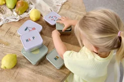 Pojemnik na przekąski snackbox ze stali nierdzewnej 3 szt. Happy Fruits Lemon